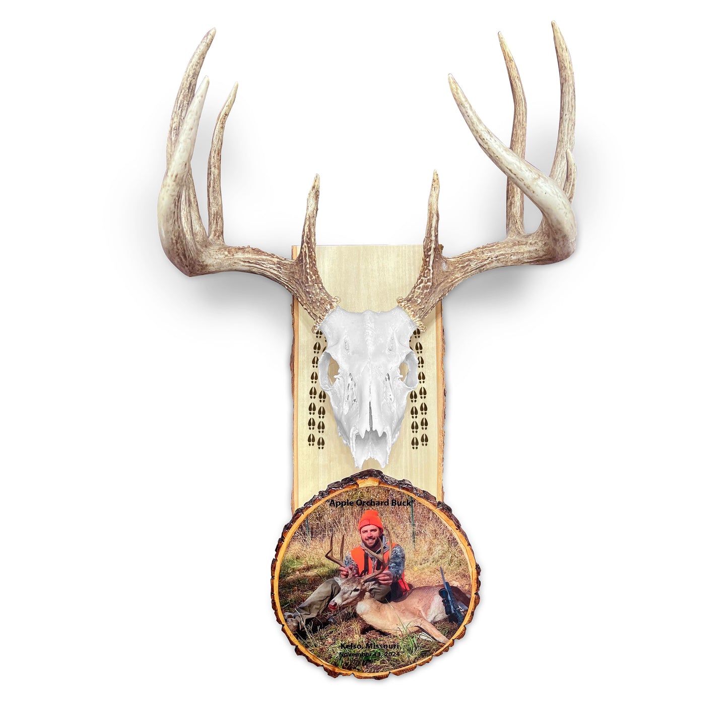 European Mount Plaque with Custom Photo