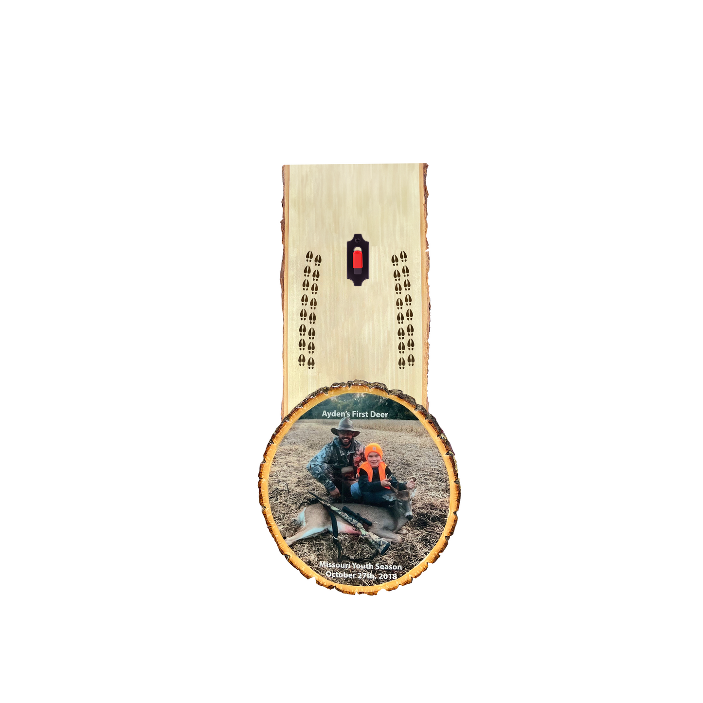 European Mount Plaque with Custom Photo