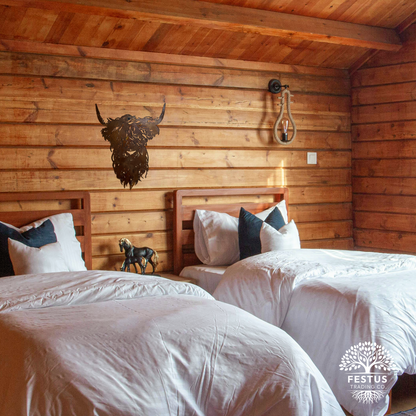 Highland Cow Metal Wall Art Sculpture