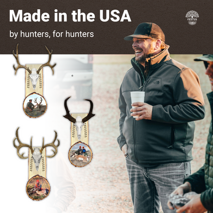 European Mount Plaque with Custom Photo