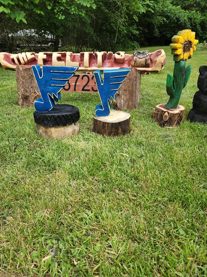 Handcarved St. Louis Blues Blue Note – Cedar Wood Carving | Handmade Fan Décor | Hockey Gift